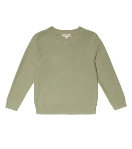 New CARAMEL Boys Girls Jay Wool Blend Jumper/Sweater A22SA Sage Green - 8Y - Picture 1 of 10