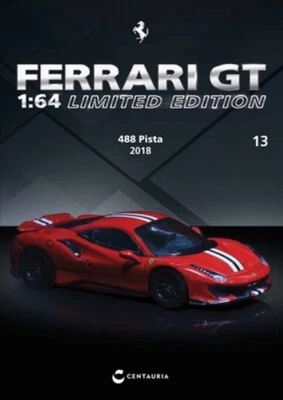 NEW IXO 1:64 FERRARI 488 Pista - 2018 +BOX +Magazine no Minichamps - Immagine 1 di 3