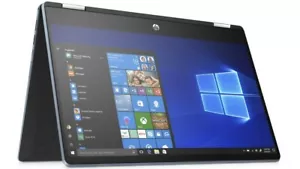 HP PAVILION X360 PENTIUM - 8GB RAM - 128GB SSD WN 10 - Picture 1 of 4