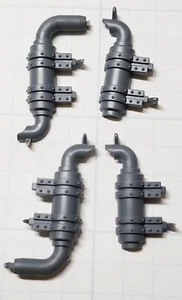 30k Solar Auxilia Bits Horus Heresy Leman Russ Striker Tank Exhaust Pipes - Picture 1 of 1