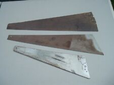 New ListingLot of 3 Hand Saw Blades Vintage Woodworking Tools Stanley Disston
