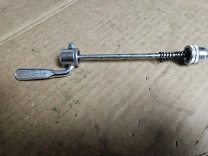 Vintage Schwinn Approved Front Skewer 100 mm, silver, Quick Release QR - Picture 1 of 8