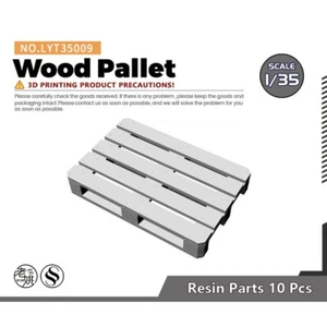 Yao's Studio LYT35009 1/35 Wood Pallet For Model Railroads Display Prop - Picture 1 of 2