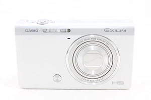 CASIO EXILIM EX-ZR60 HIGH SPEED White 16.1MP Digital Camera From Japan Used - Picture 1 of 6
