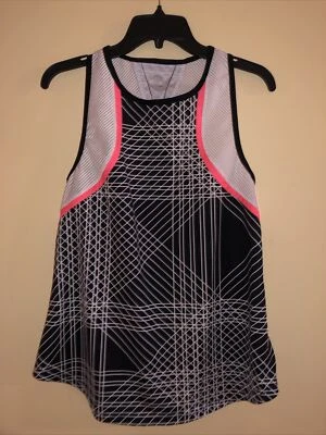 Tail Activewear Size Large Black White Coral Multi-color Tank Top - Image 1 of 4