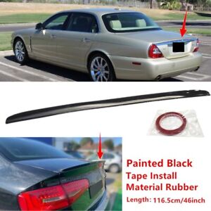 46'' Universal Black For Jaguar Vanden Plas 04-09 Rear Trunk Lip Spoiler Wing