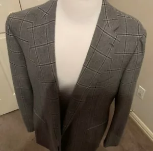  Cesare Attolini  wool/ angora Sport coat  hand made in ITALY US 46R EU 58 - Picture 1 of 12