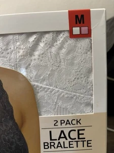 2 Pack  Lace Bralettes - Picture 1 of 7
