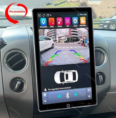 10.1" Carplay For 2004-2008 Ford F150 2DIN dash Radio 10.1" Rotatable Stereo GPS Foto 1 de 4