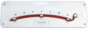 CVI, MARINE DIVISION SHIPS SUBMARINE GLASS TUBE CLINOMETER LEVEL - Picture 1 of 4