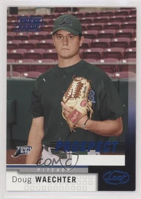 2004 Leaf Prospect Press Proof Blue /100 Doug Waechter #233 - Image 1 of 2
