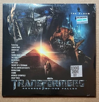 Transformers: Revenge Of The Fallen - The Album 2X green vinyl LP '19 - SEALED - Image 1 of 2