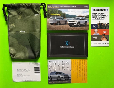 Jeep Grand Cherokee/Grand Cherokee L 2023 juego manual del propietario con conexión y bolsa Foto 1 de 4