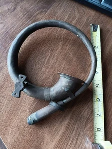 Bocina de coche de latón vintage sin bombilla - Imagen 1 de 6