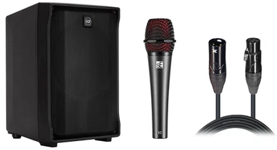 RCF EVOX JMIX8 Active Mixer + sE Electronics V3 Microphone+ ProX XC-MIC100 Cable - Image 1 of 4