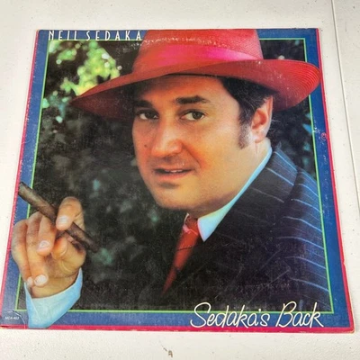 Neil Sedaka - Sedaka's Back LP Record 1974 MCA Records Pop Rock 33 RPM Foto 1 de 4