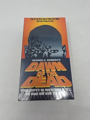 Dawn Of The Dead George A. Romero Horror Movie (VHS, 1978/1996) RARE New Sealed  - Image 1 of 3
