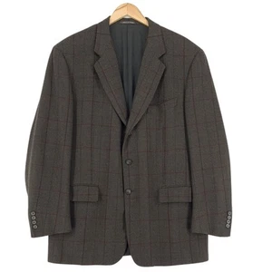 Corneliani Lana Virgen Marrón Traje Chaqueta Americana Hombre Fw8 Talla Eu 52 42 - Imagen 1 de 7