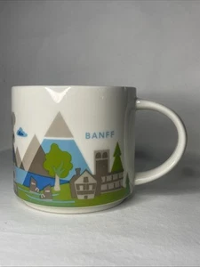 Starbucks 2015 Banff "You Are Here" Collection Coffee Mug 14 Oz - Picture 1 of 7