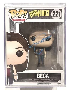 Anna Kendrick Signed Funko Pop Beca Beckett COA Pitch Perfect #221 BAS HARD CASE - Picture 1 of 2