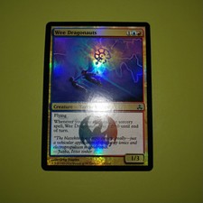 FOIL Wee Dragonauts x1 Guildpact 1x Magic the Gathering MTG