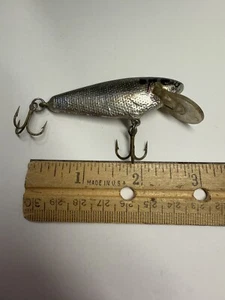 Vintage Bagley Balsa Small Fry Shad Crankbait Fishing Lure - Picture 1 of 6