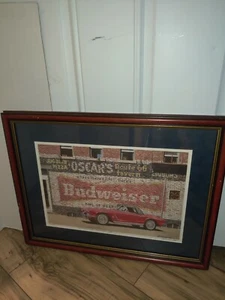 Dana Forrester Art Print Budweiser Beer Multiple Collectability 426/700 Signed - Picture 1 of 10