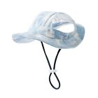 Adjustable Dog Sun Protection Hat Exposed Ears Cat Sunhats  Outdoor