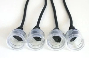 Waterproof T8 BULB LAMP LED LIGHTING SOCKET BASE HOLDER Cable plug tubelight - Picture 1 of 5