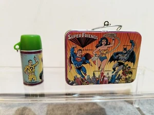 Superman & Superhero Mini Metal Lunchbox Collectible B15 - Picture 1 of 2