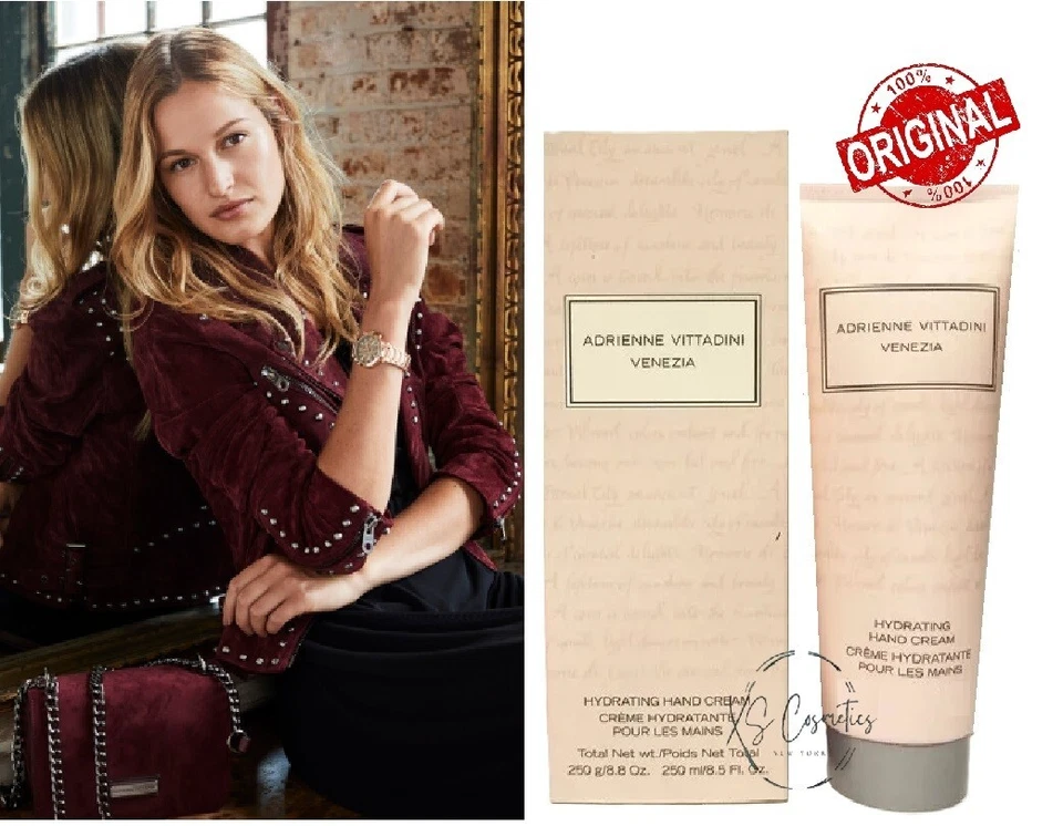 УВЛАЖНЯЮЩИЙ ЛОСЬОН ДЛЯ ТЕЛА ADRIENNE VITTADINI VENEZIA 8,8 жидк. унц. НОВЫЙ ЗАПЕЧАТАННЫЙ - Изображение 1 из 1