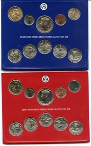 2018 P & D US Uncirculated Mint Set 20 Coin United States Philadelphia & Denver - Picture 1 of 4