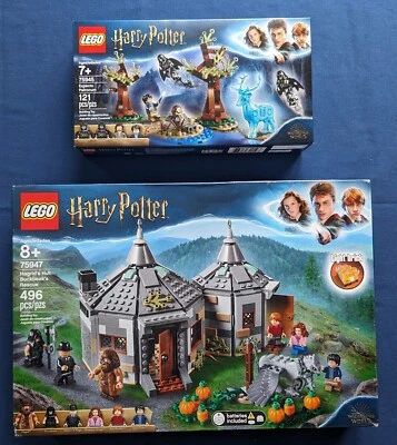 Harry Potter LEGO-75945 Expecto Patronum  & 75947 's Hut Hagrid Buckbeak rescue - Image 1 of 4