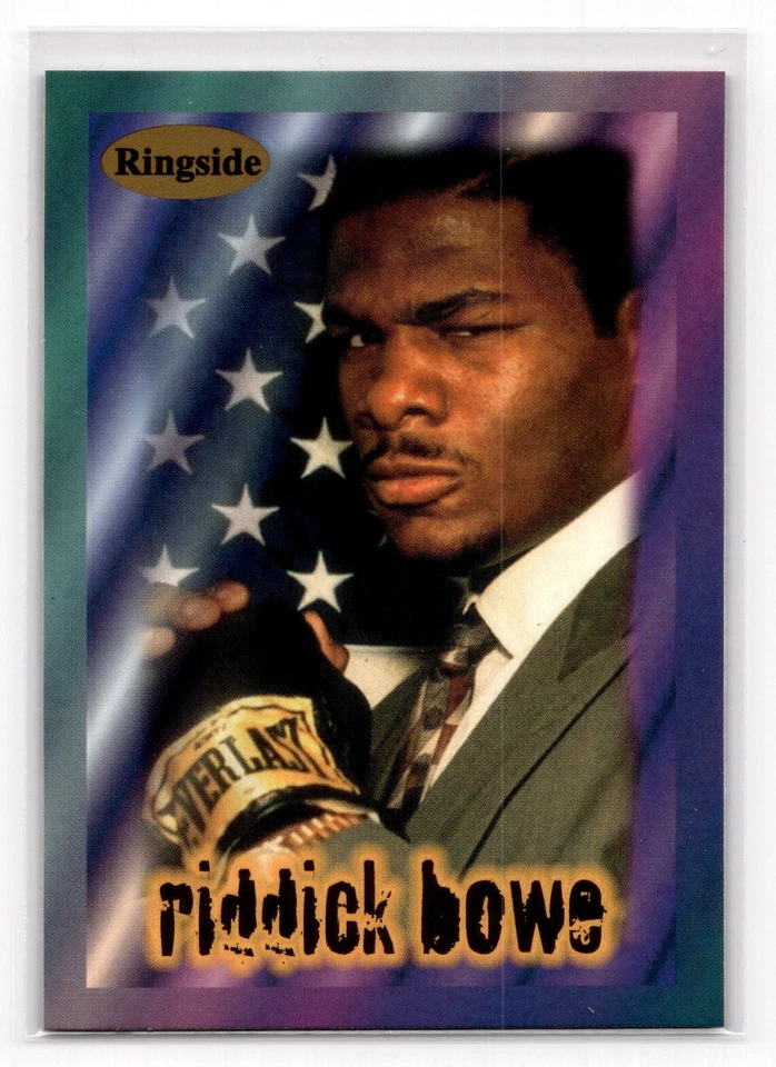 1996 Ringside #2 Riddick Bowe - Heavyweight Champion - Boxing - HOF - Image 1 of 2