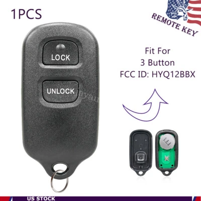 Para 2003 2004 2005 2006 Toyota Tundra entrada sem chave controle remoto chaveiro de carro - Imagem 1 de 4