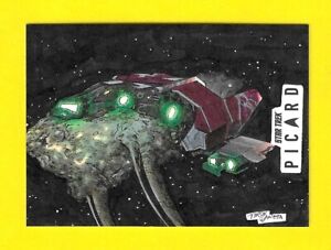 2024 Star Trek Picard Seasons 2 & 3 Artist Sketch Card by Tirso Llaneta