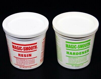 Magic Smooth ® 16oz - 450g-vitrificados - 225g Resin + 225g Más Duro • 34.99€