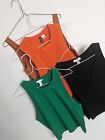 Bundle Of Cropped 4 Tops Size M-L H&M And Toshop