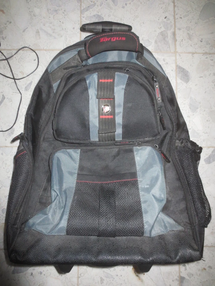Targus Travel Pull Up Handle Wheeled Backpack Bag Model  - Image 1 of 4