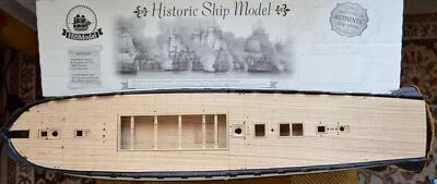 Revell USS Constitution 1:96 - laser cut wooden deck for model - Bild 1 von 4