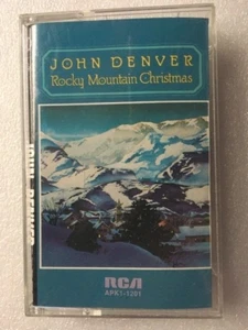 John Denver - Rocky Mountain Christmas - Cassette 1975 - Foto 1 di 3