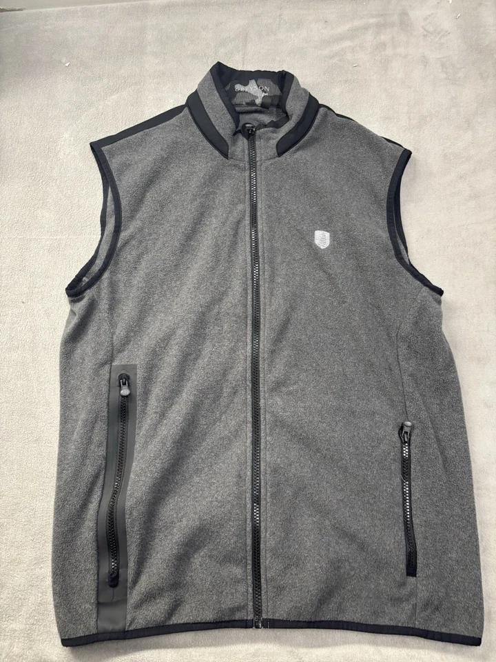 Chaleco Greyson Para Hombres Talla MEDIANO Wolf Sequoia Lux Híbrido Cremallera Completa Golf Foto 1 de 4