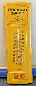 Kent Feeds 14'' Thermometer 1950's Poultry Laying Feeds - Picture 1 of 6