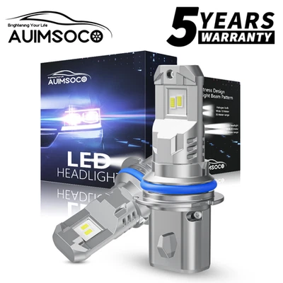 4-sides LED Headlight 9007 Light Bulbs for Ford Ranger 1993 1994 1995 1996-2011 - Image 1 of 4