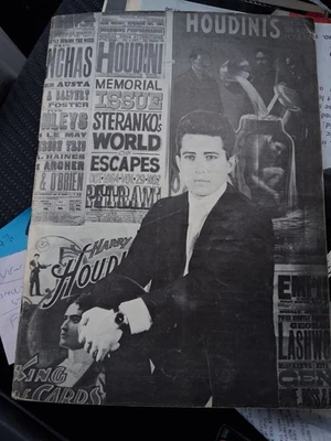 JIM STERANKO GENII MAGAZINE-1964-VINTAGE MAGIC-ESCAPES-COMIC ARTIST - Image 1 of 4