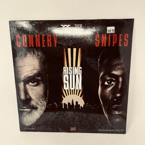Rising Sun Laserdisc Sean Connery Wesley Snipes Special Widescreen Edition New - Picture 1 of 2