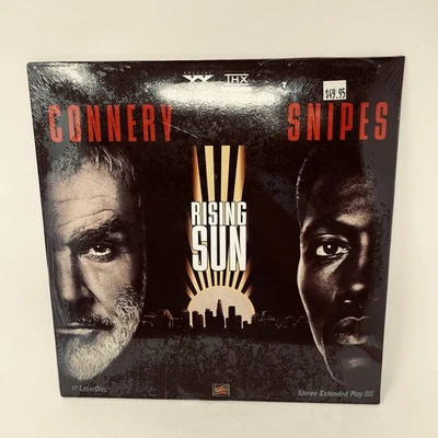 Rising Sun Laserdisc Sean Connery Wesley Snipes Special Widescreen Edition New - Image 1 of 2
