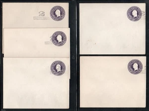 Sc# U448 (5) Mint Entires - Shift Sequence of Overprint / Lot 0725132 - Picture 1 of 1