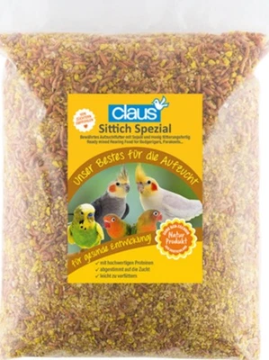 Claus 5725  Sittich Spezial 25 kg  Aufzuchtfutter Für Sittiche - Bild 1 von 2