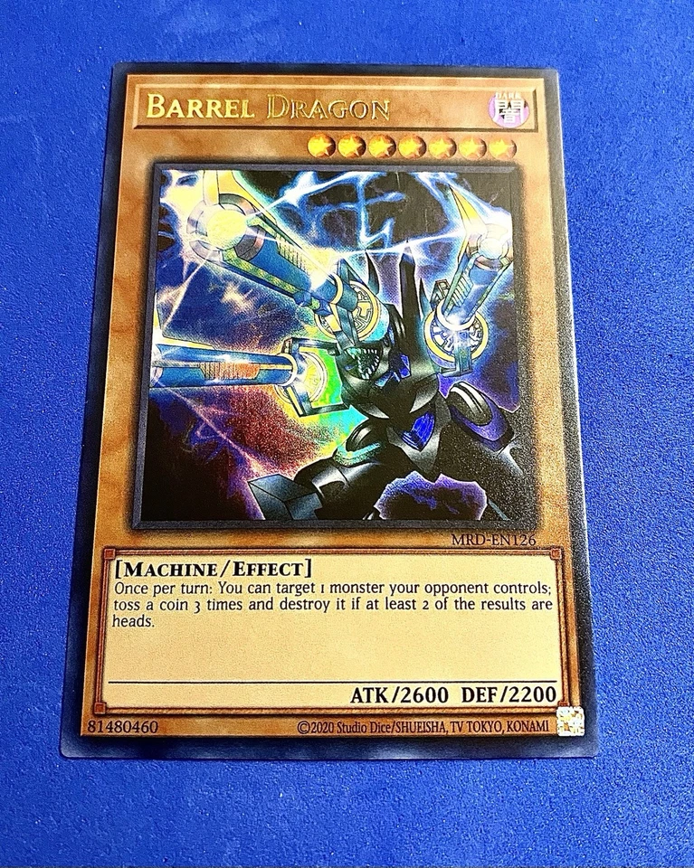 Yugioh -Barrel Dragon- MRD-EN126 Ultra Rare 25th Anniversary Near Mint - Image 1 of 1